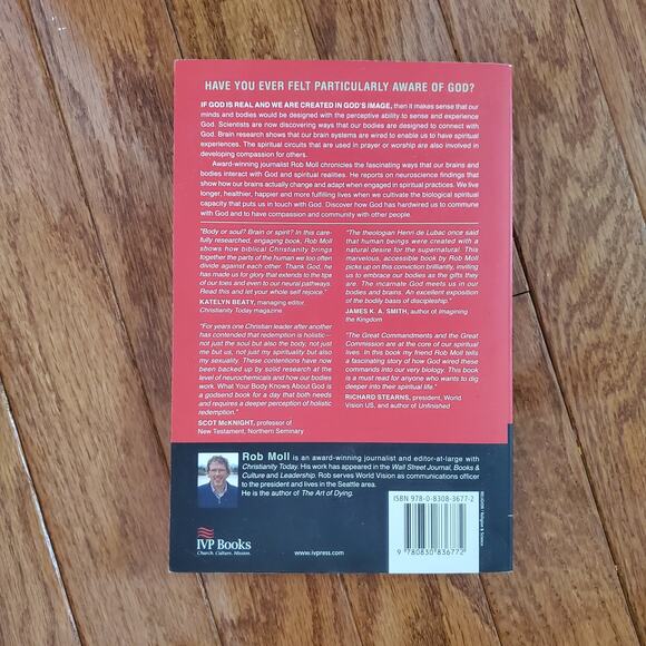 What Your Body Knows About God Paperback Novel Book Rob Moll - Picture 2 of 2